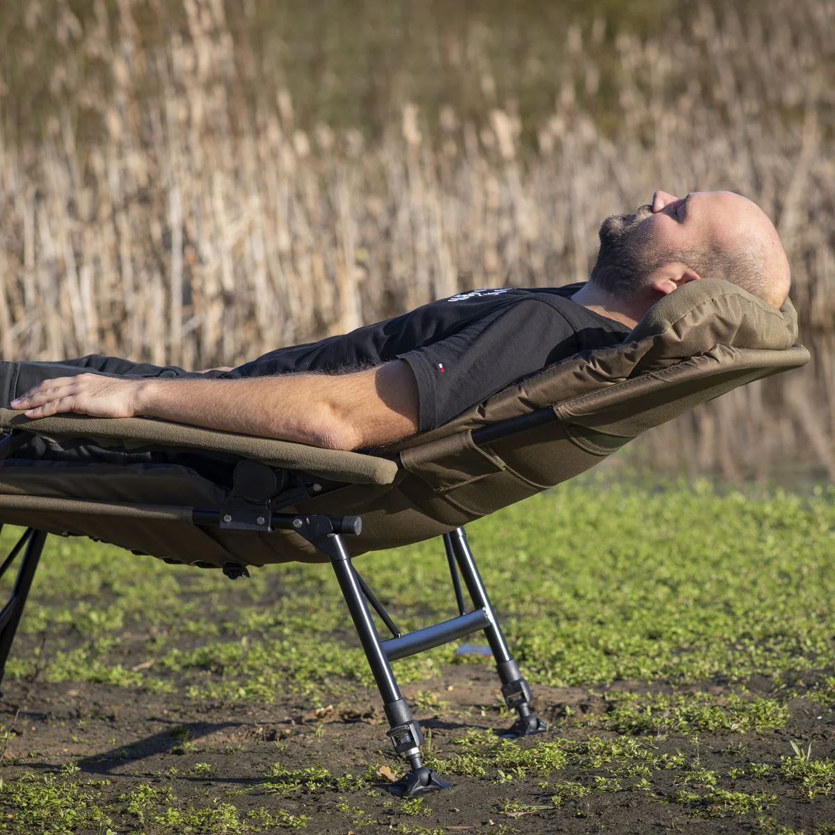 Dellonda Portable Reclining Chair with Armrests DL73 - Image 8