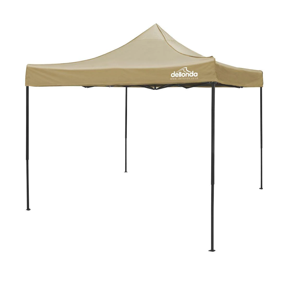 Dellonda Premium 3 x 3m Pop-Up Gazebo - Beige
