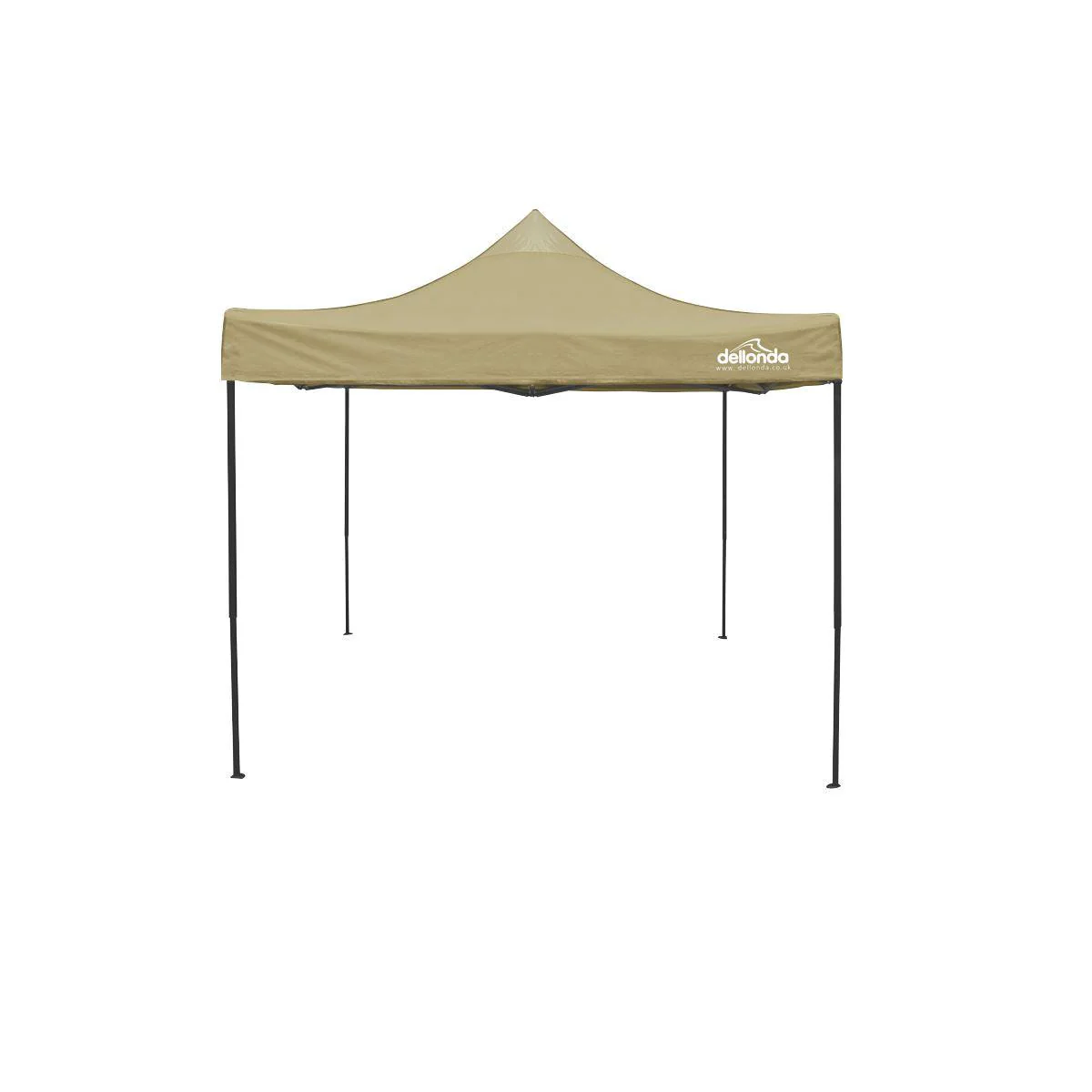 Dellonda Premium 3 x 3m Pop-Up Gazebo - Beige - Image 3