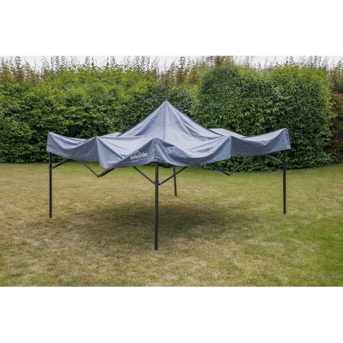 Dellonda Premium 3 x 3m Pop-Up Gazebo - Grey - Image 11