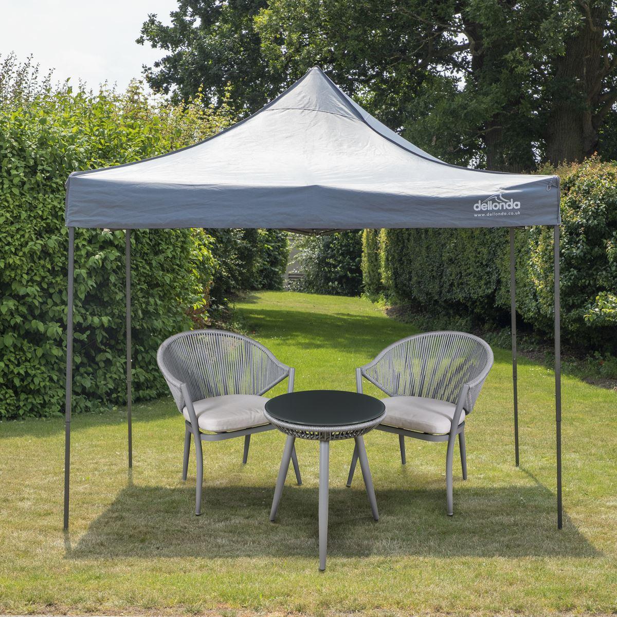 Dellonda Premium 3 x 3m Pop-Up Gazebo - Grey - Image 17