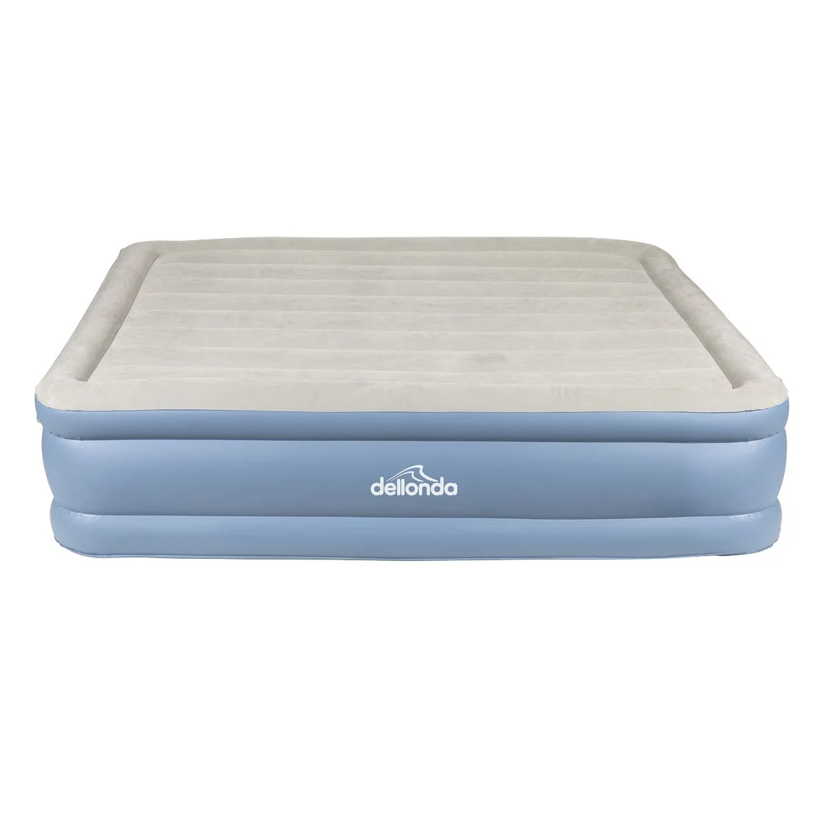 Dellonda Raised Air Bed with Built-in Electric Pump & Storage Bag - Queen - Image 4