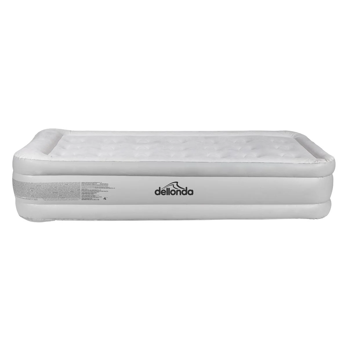 Dellonda Raised Air Bed with Removable Electric Pump & Storage Bag - Single - Image 2