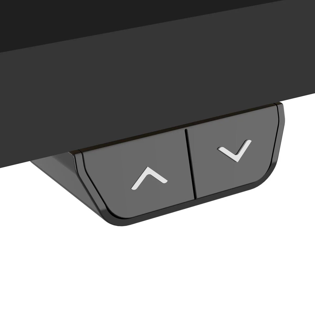 Dellonda Single Motor Adjustable-Height Electric Sit/Stand Desk - Black Desktop - Image 6