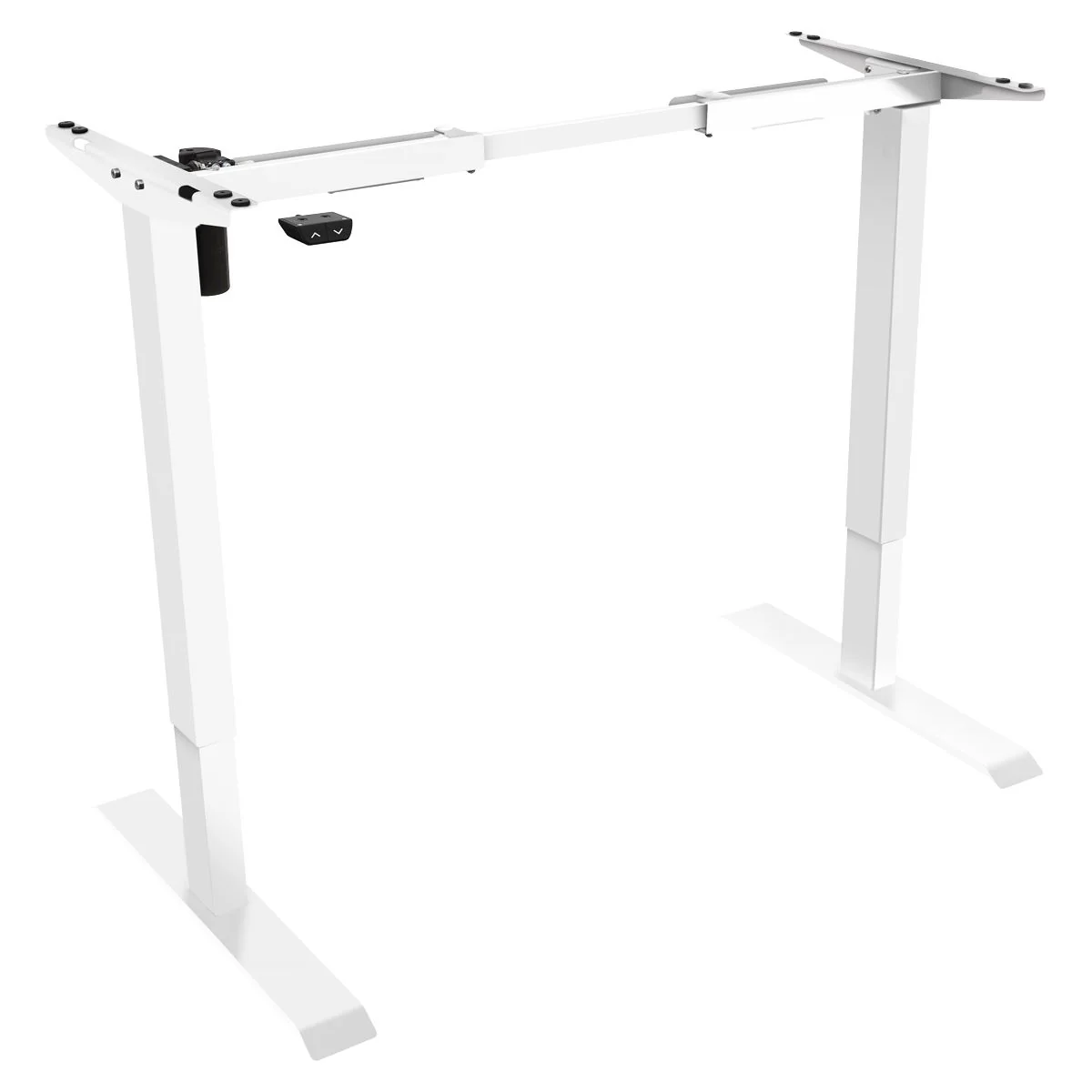 Dellonda Single Motor Ultra-Quiet Adjustable-Height Desk Frame 70kg Capacity - Image 2