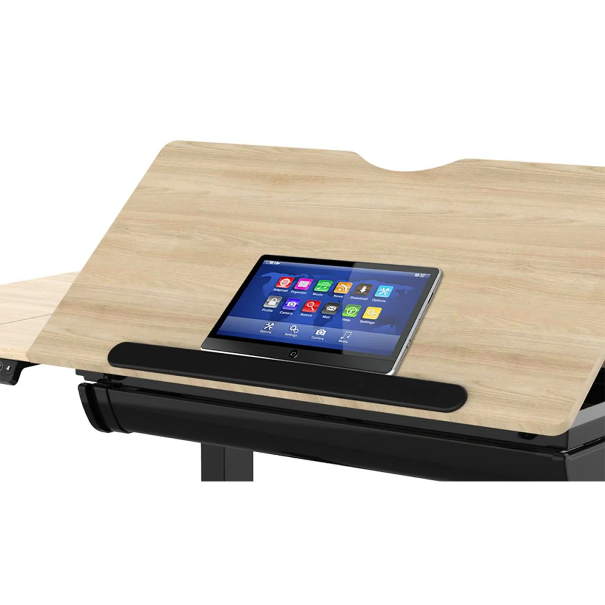 Dellonda Single Motor Ultra-Quiet Electric Adjustable Drawing Table - Image 8