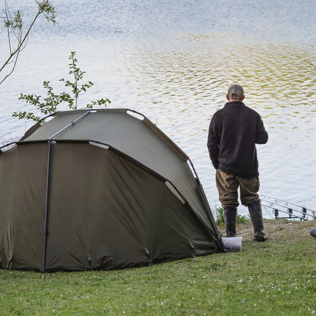 Dellonda Two-Person Fishing Bivvy Tent DL76 - Image 7