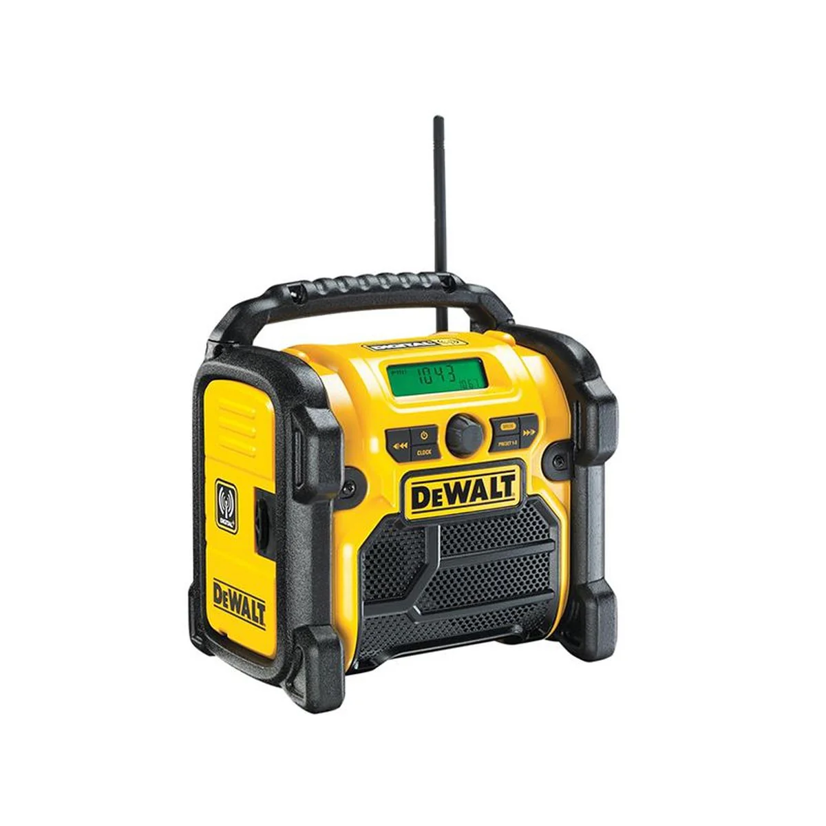 Dewalt Power Tools DCR020 DAB Digital Radio 240V & Li-ion Bare Unit