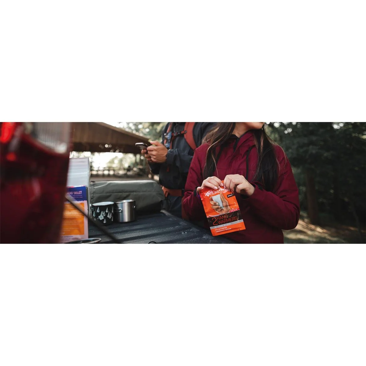 Disposable small hand warmers (2 pack - pair) THA-HND-0005-G - Image 2