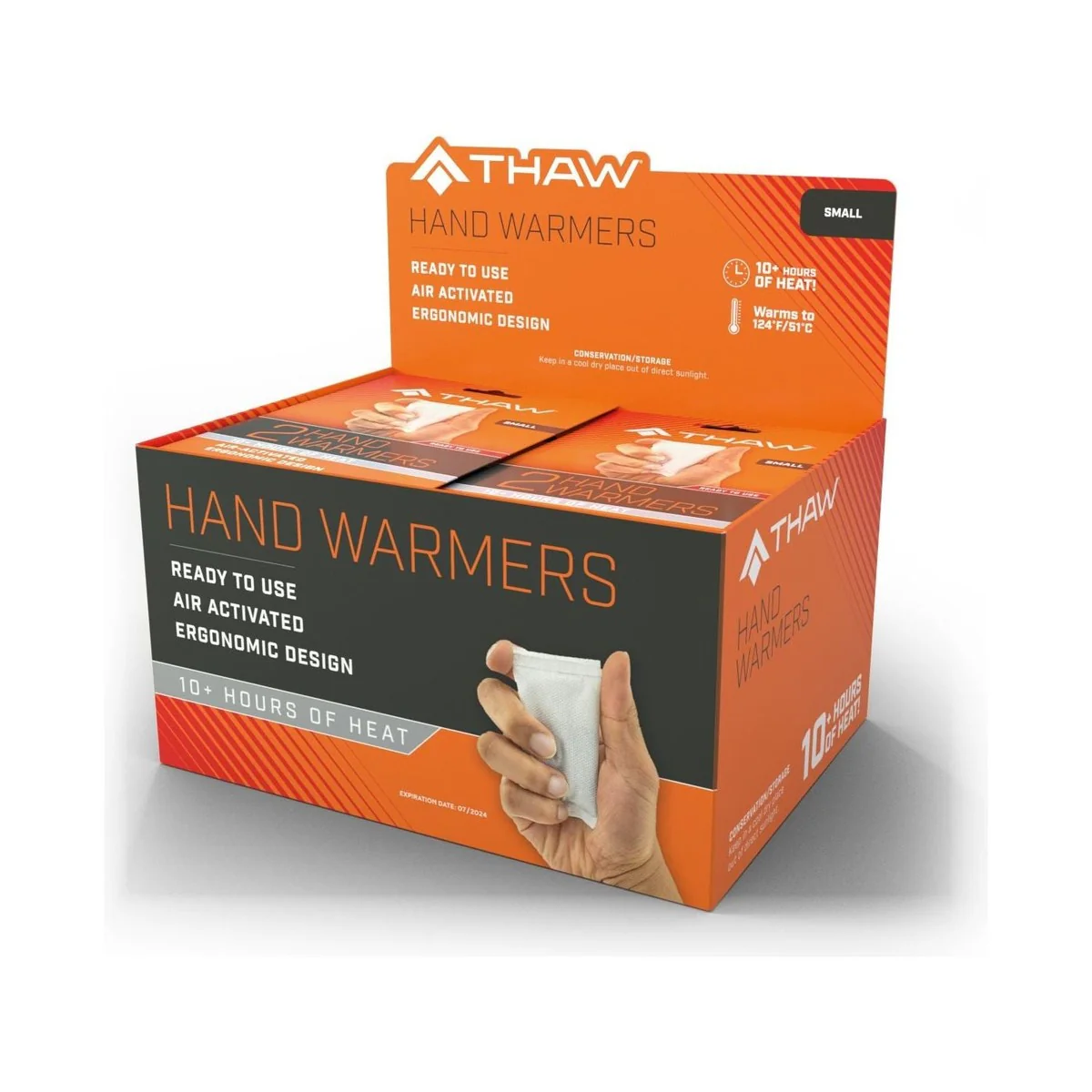 Disposable small hand warmers (2 pack - pair) THA-HND-0005-G - Image 9