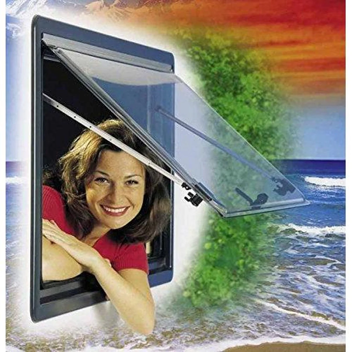 Dometic 600 X 600 S4 Top-Hung Window 9104115553 - Image 2