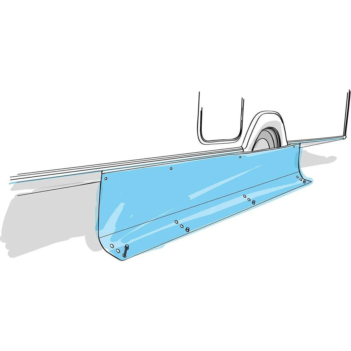 Dometic Dual Fix Draught Skirt Caravan Motorhome Limpit or Bead Draft 390/400cm - Image 3