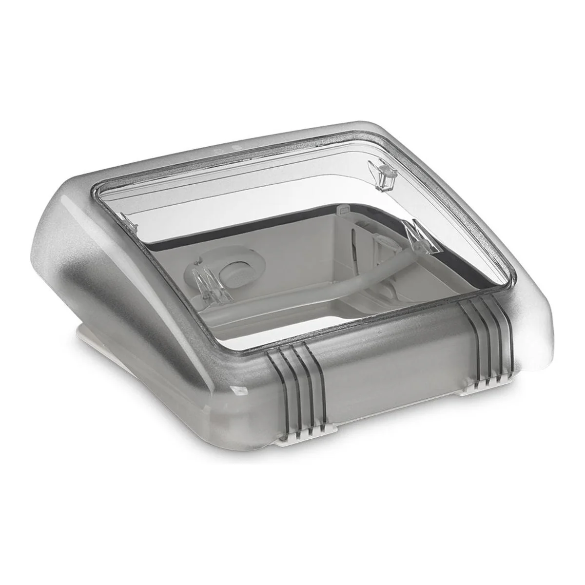 Dometic Micro Heki Roof Window with Blind & Flyscreen 280x280mm - Image 3