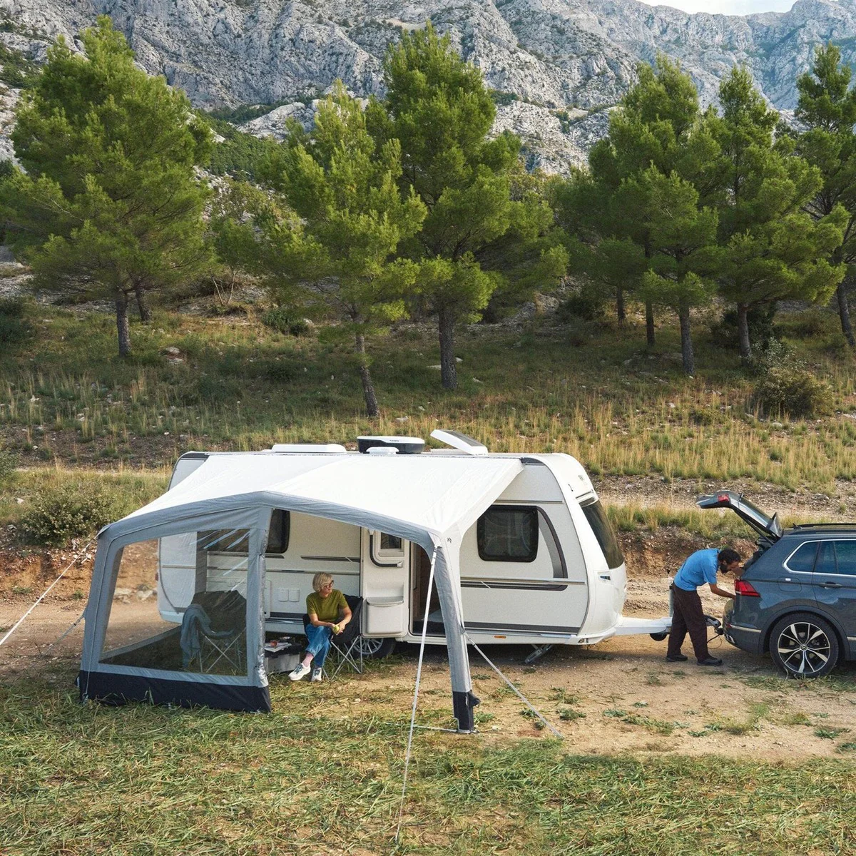 Dometic Sunshine AIR Tour 500 Caravan Air Sun Canopy - Image 4