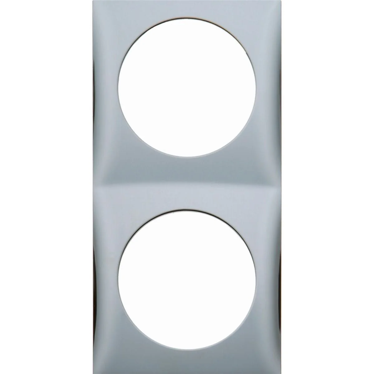 Double Frame Gloss Chrome Stylish and Elegant Double Frame for Your Caravan