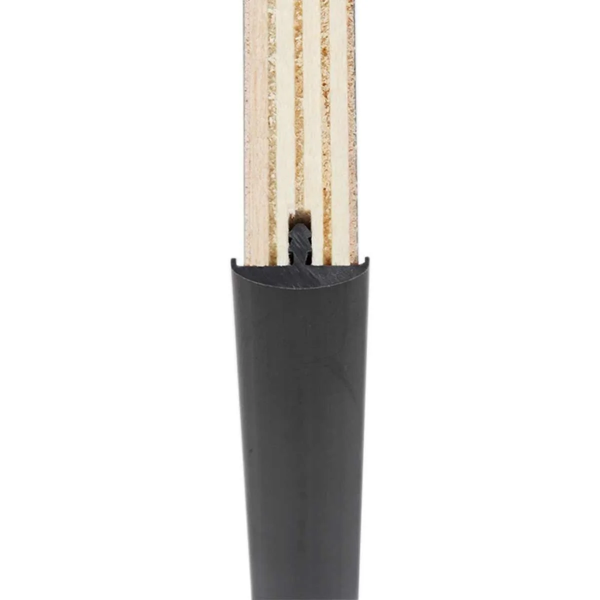 Double Lipped T-Trim Black 50m Roll