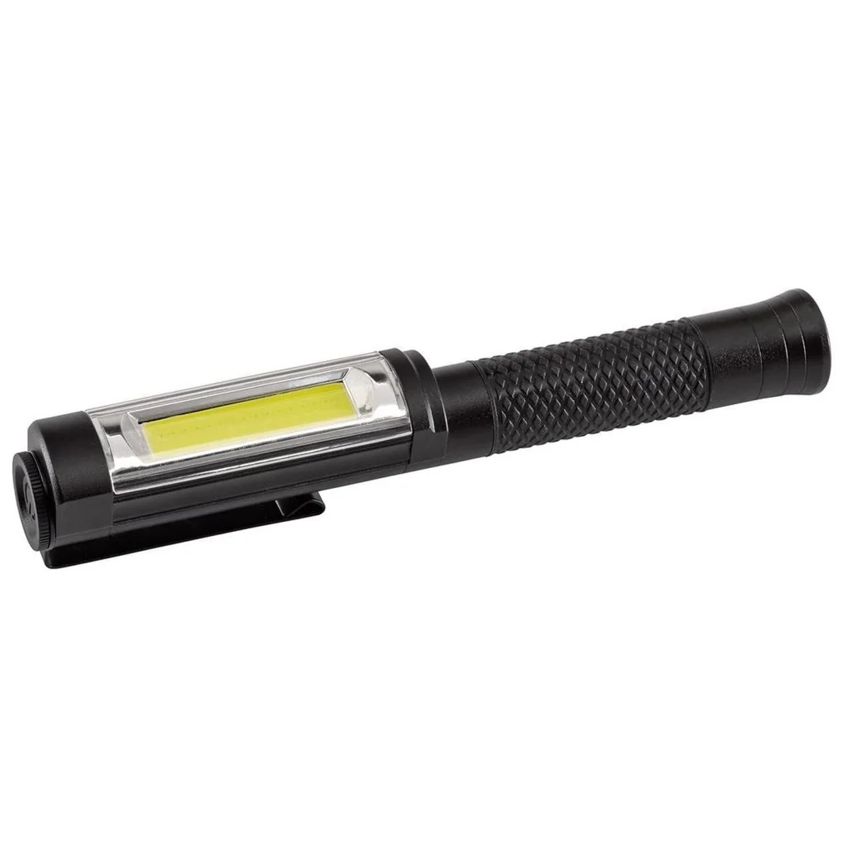 Draper COB LED Rechargeable Aluminium Pen Torch, 5W 90101