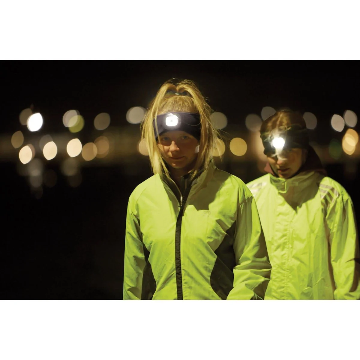 Draper Headband with USB Rechargeable LED Torch, 1W, Black, One Size 95172 - Image 2