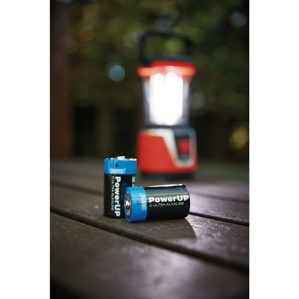 Draper PowerUP Ultra Alkaline D Batteries (Pack of 4) 03979 - Image 4
