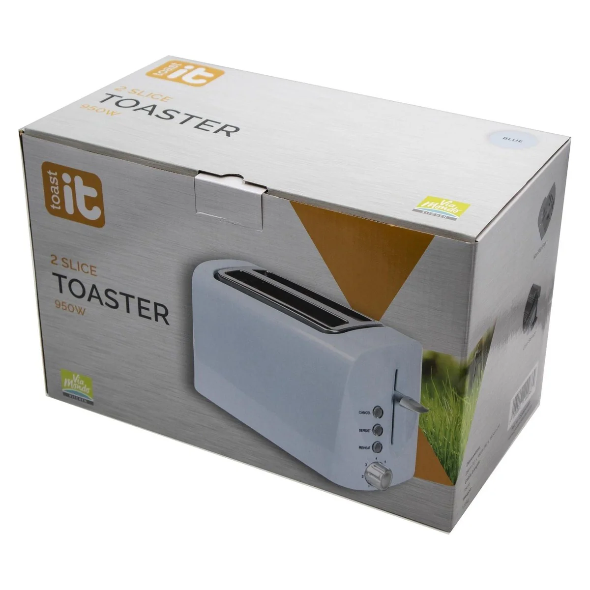 Toast It & Boil It Low Wattage Toaster & 1.7l Kettle - Image 2