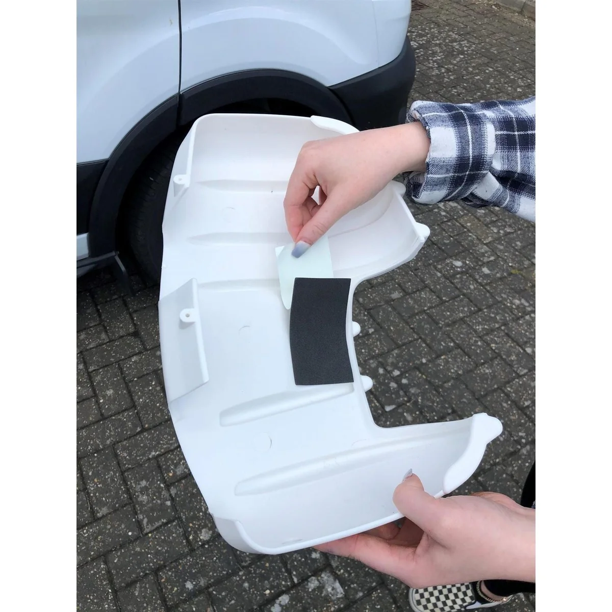 Durable Black Long Arm Mirror Protectors for Ford Transit Van/Motorhome (Set of 2) - Image 10