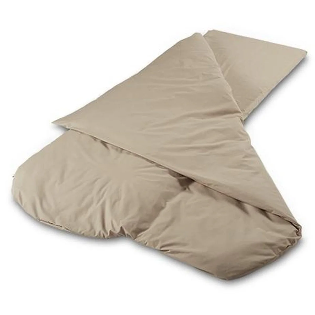 Duvalay Comfort Sleeping Bag - Cappuccino 4.5g Tog - Image 2