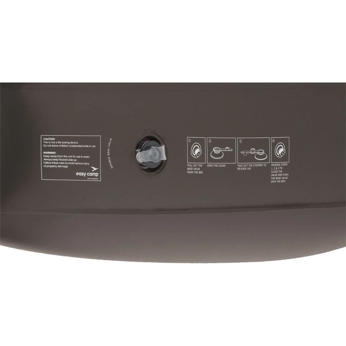 Easy Camp Maple Lounger Brown Inflatable Lounger - Image 5