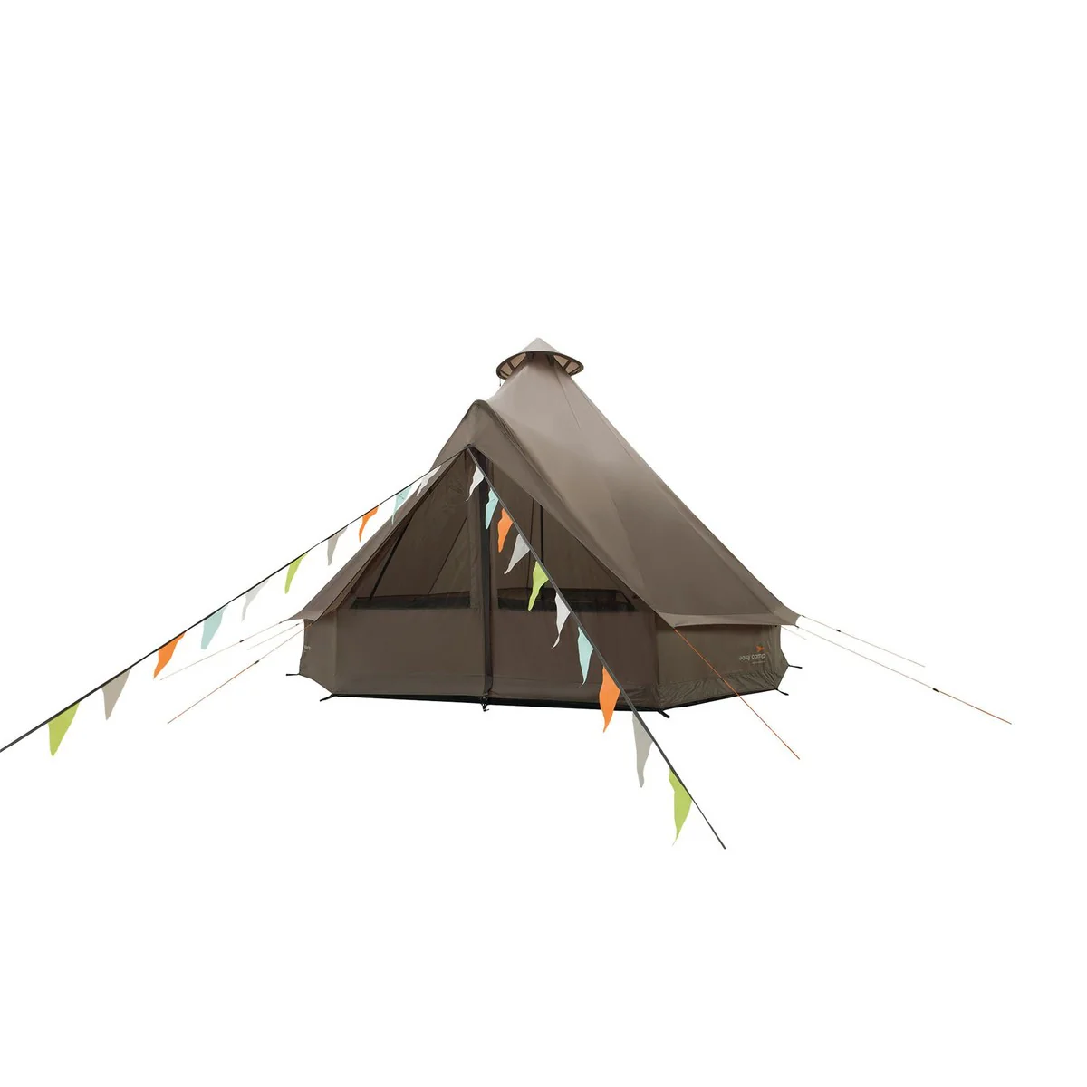 Easy Camp Vaulen Tipi Tent Dark Sand 7 Person - Image 4
