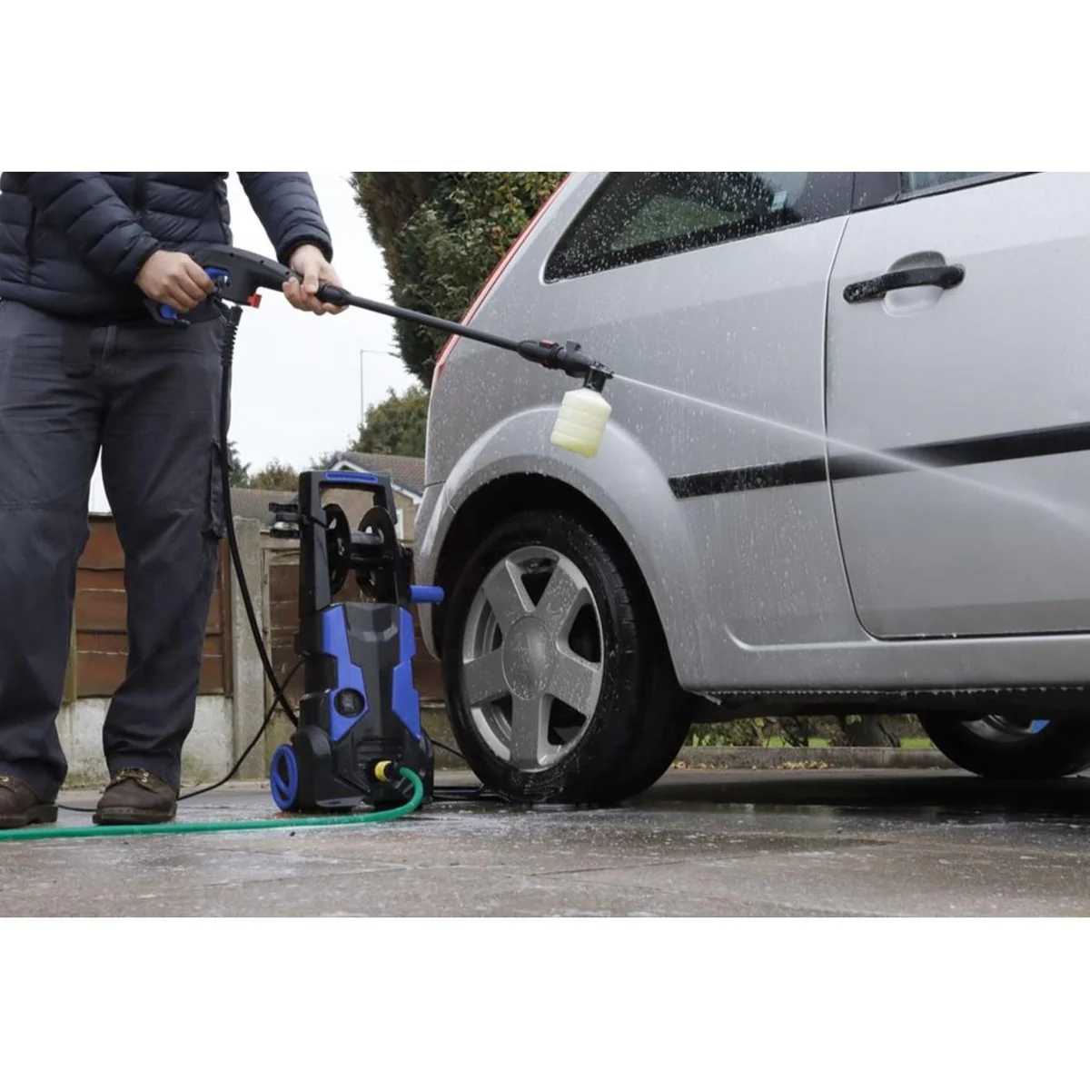 Electric Pressure Washer 2100 PSI/145 BAR Water High Power Jet Wash Patio Car - Image 5