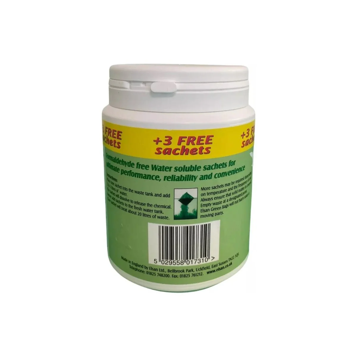 Elsan Green Bags Chemical Cassette Toilet Sachets Camping Caravan Motorhome - Image 5