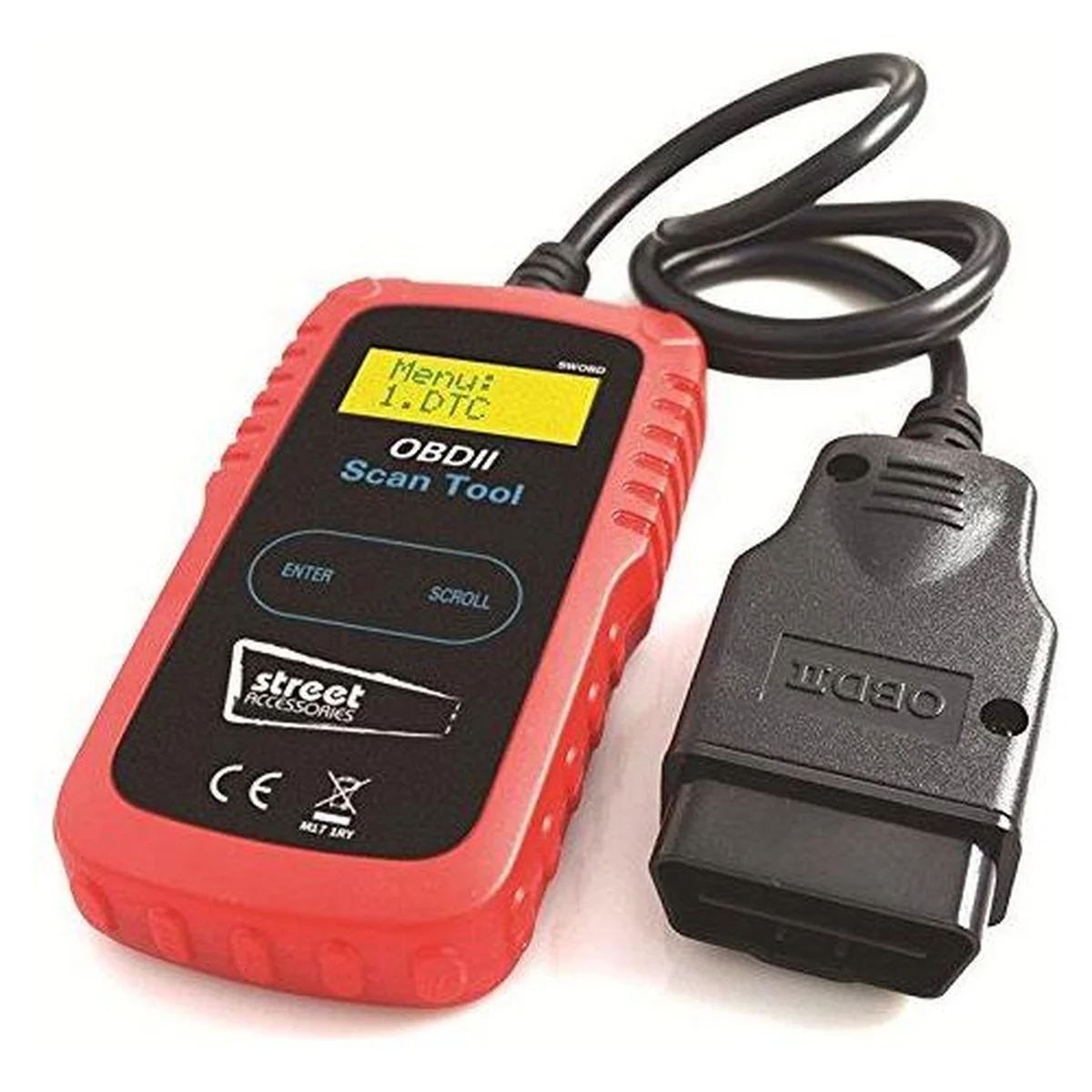 EOBD OBDII OBD2 Car Fault Code Reader Vehicles Scanner Tool Diagnostic