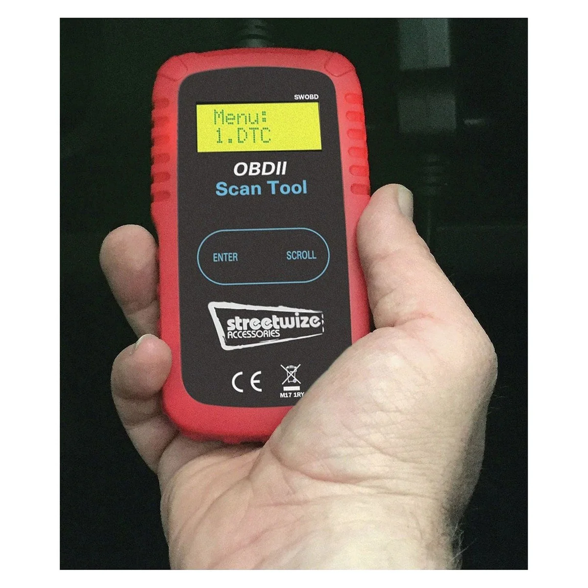 EOBD OBDII OBD2 Car Fault Code Reader Vehicles Scanner Tool Diagnostic - Image 2