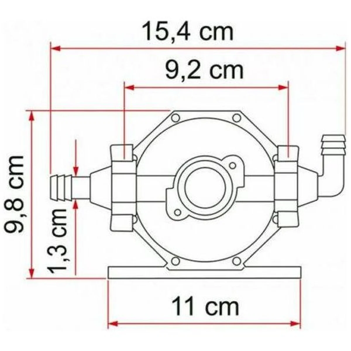 Fiamma A20 Expansion Tank - Accumulator Tank - Caravan / Motorhome / Boat 02478-01- - Image 2