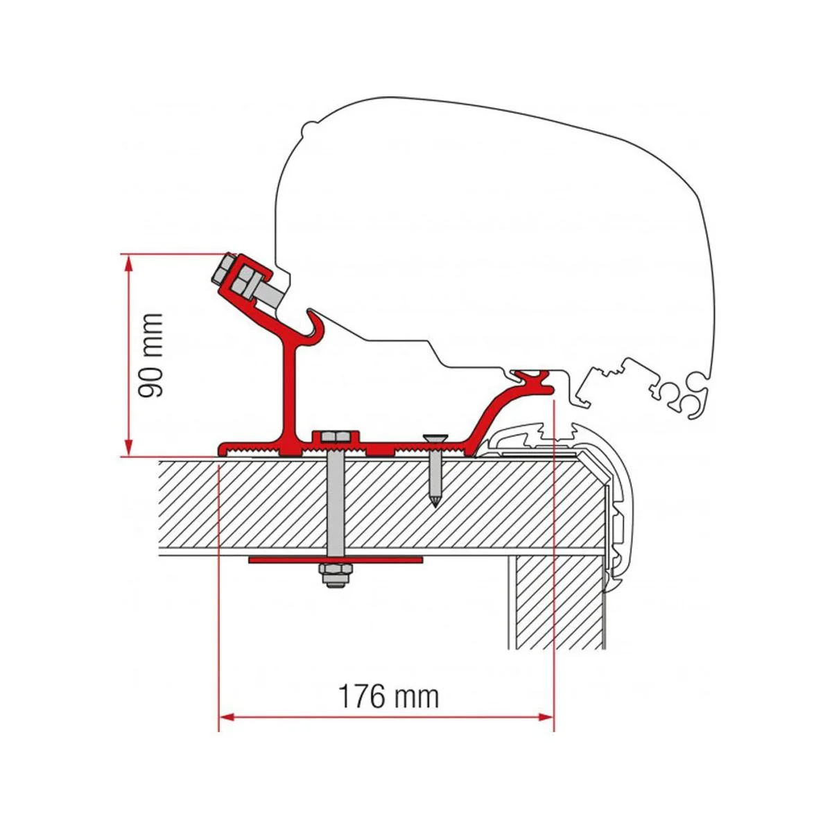 Fiamma Adapter Carthago Malibu 490