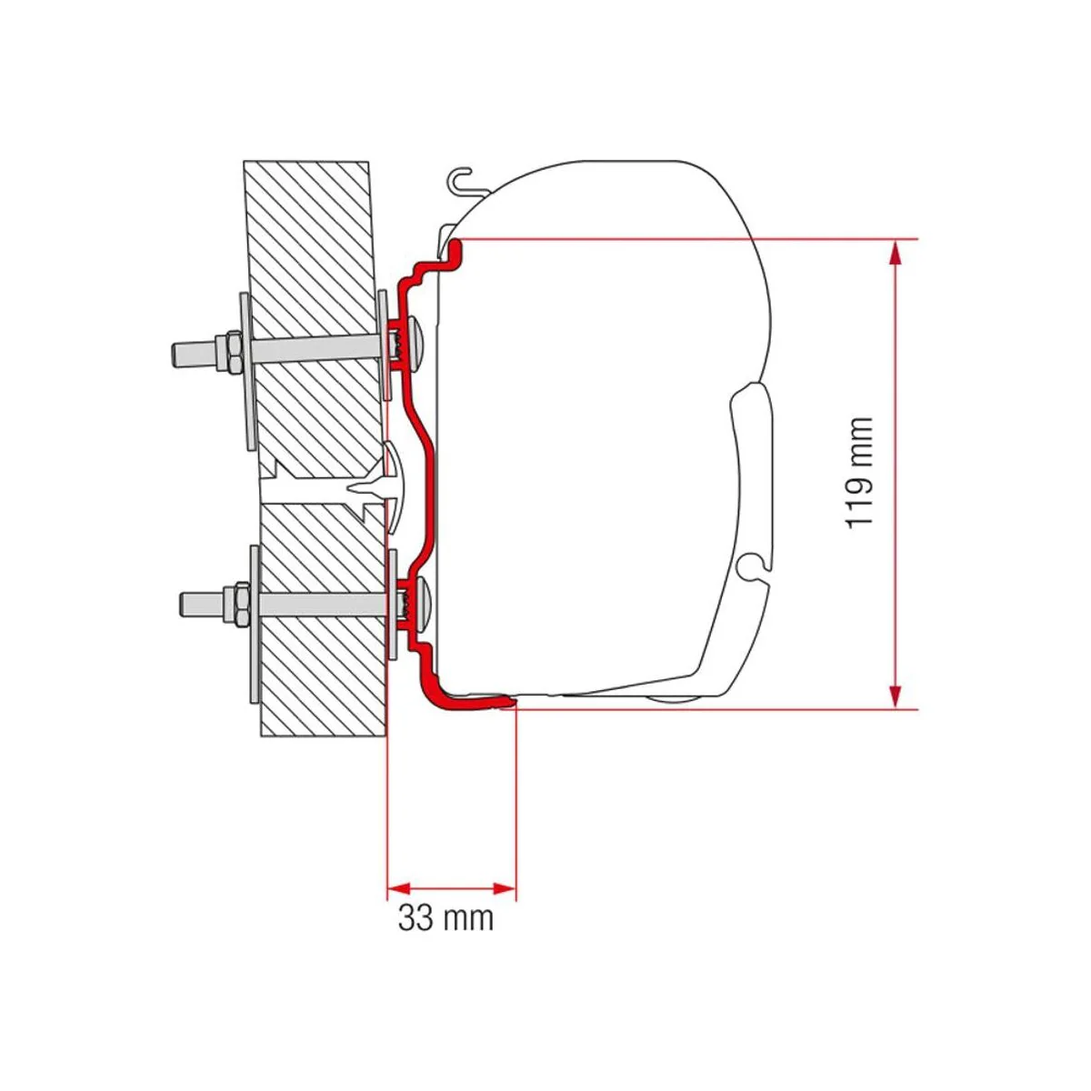 Fiamma Adapter Hymer 2016 350: Hassle Free Camping Made Possible