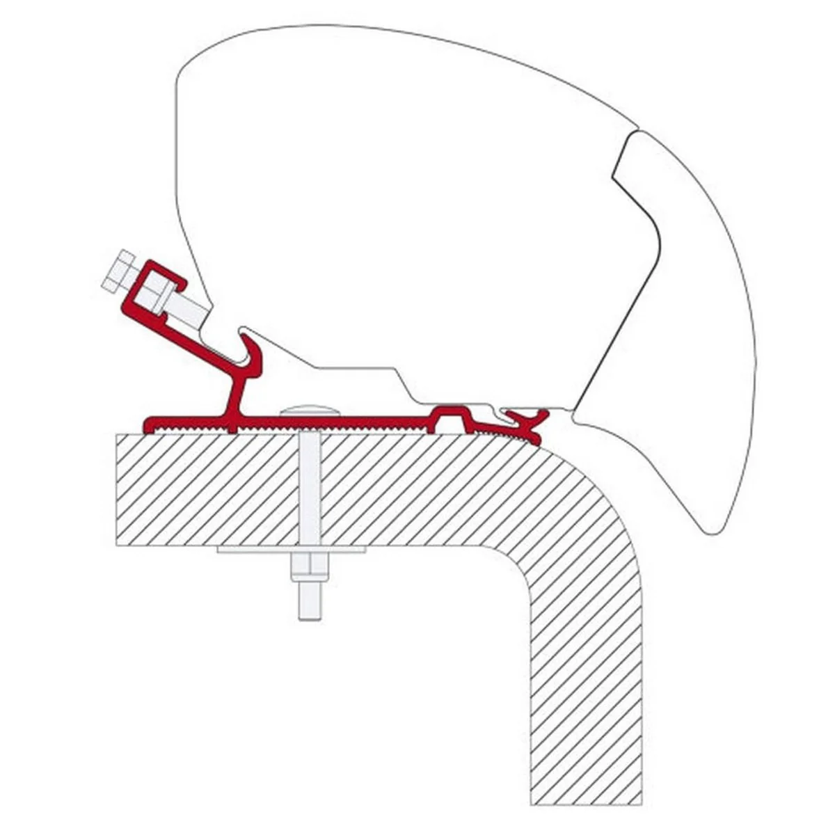 Fiamma Adapter Hymer 450 (98655-937) - Image 2