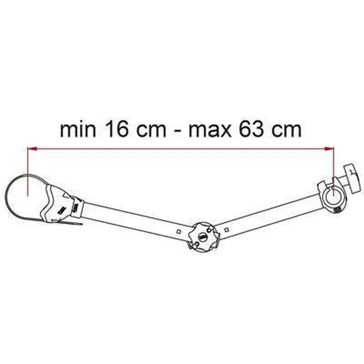 Fiamma Bike Block Pro D3 Black for Carry Bike Bicycle Cycle Rack Safety - Image 2
