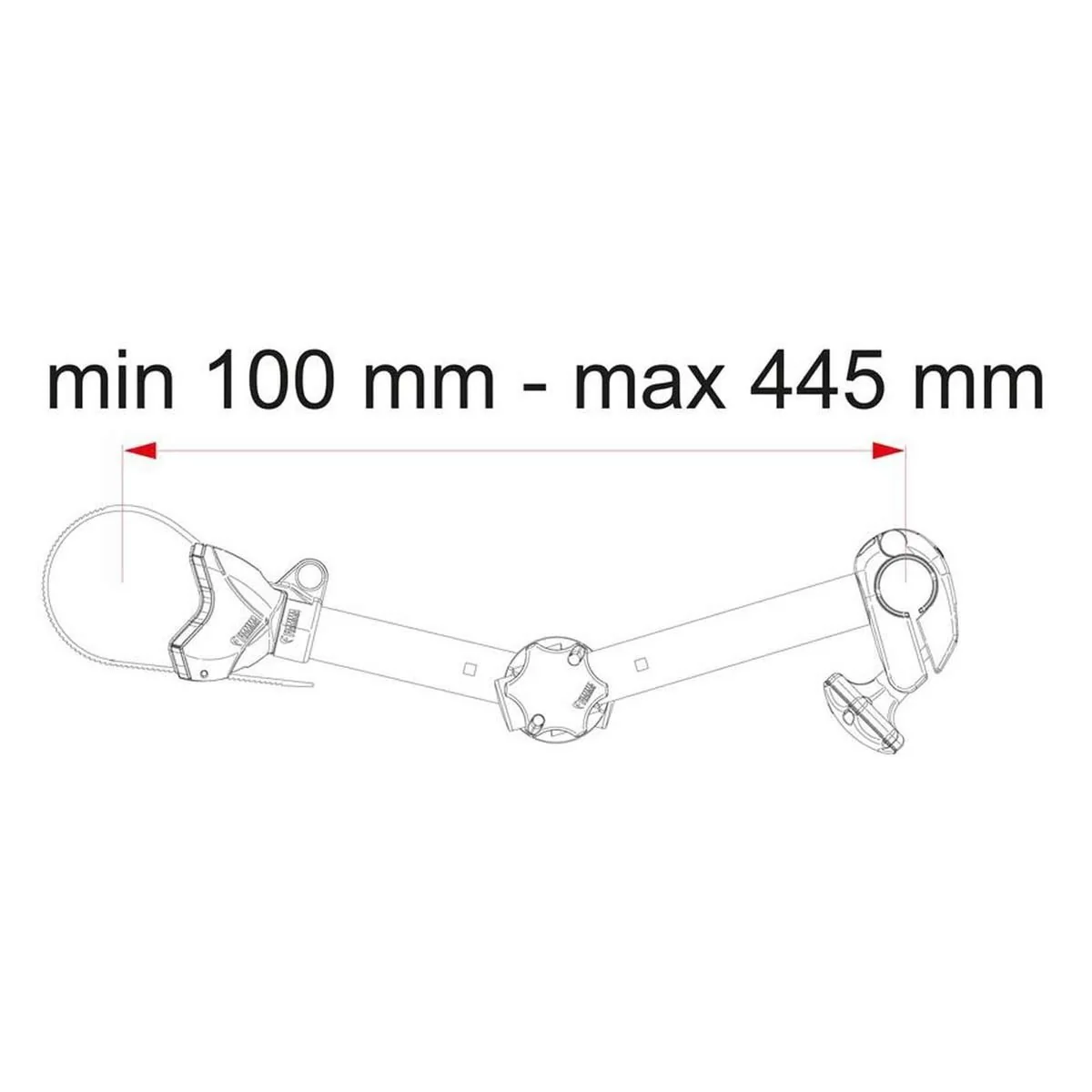 Fiamma Bike-Block Pro S D 1 Aluminium (08831D01-) - Image 2