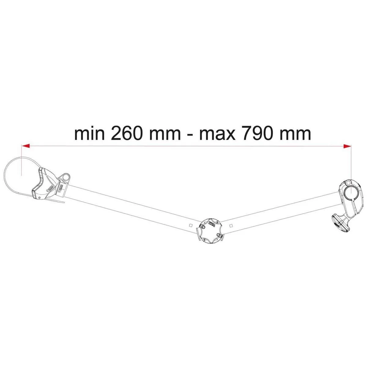 Fiamma Bike-Block Pro S D 3 Aluminium (08831F01-) - Image 2