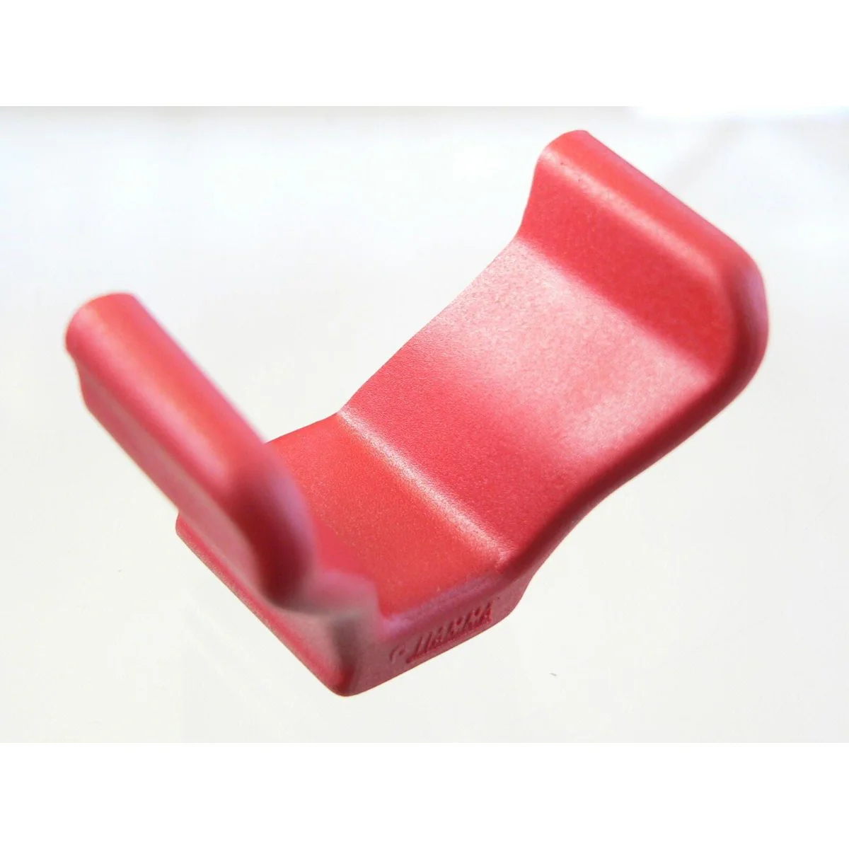 FIAMMA BIKE RACK END CAP IN RED for cycle rack rails end cap V shape 98656-079