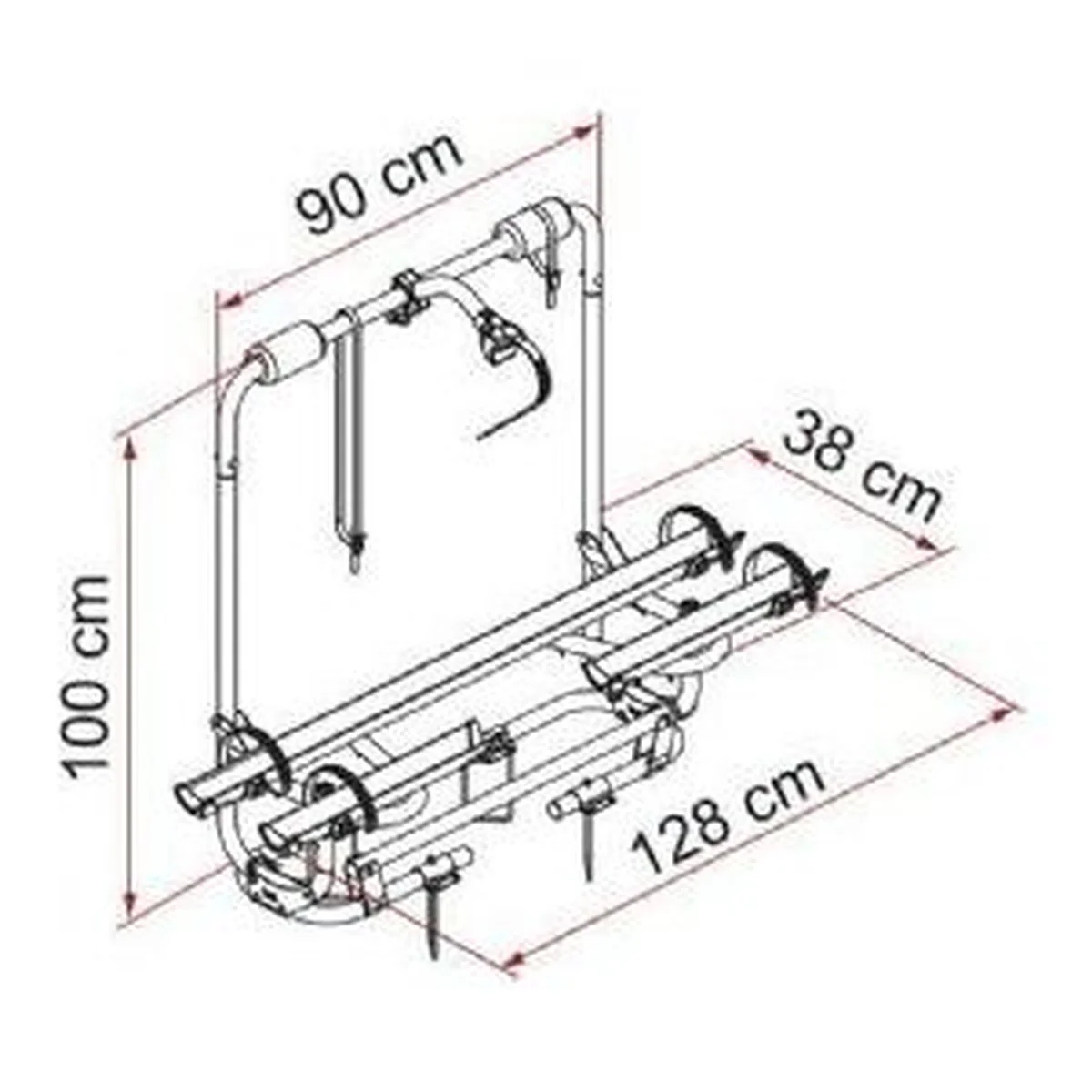 Fiamma Carry-Bike Caravan Xl A Pro 200 02096-32- - Image 2