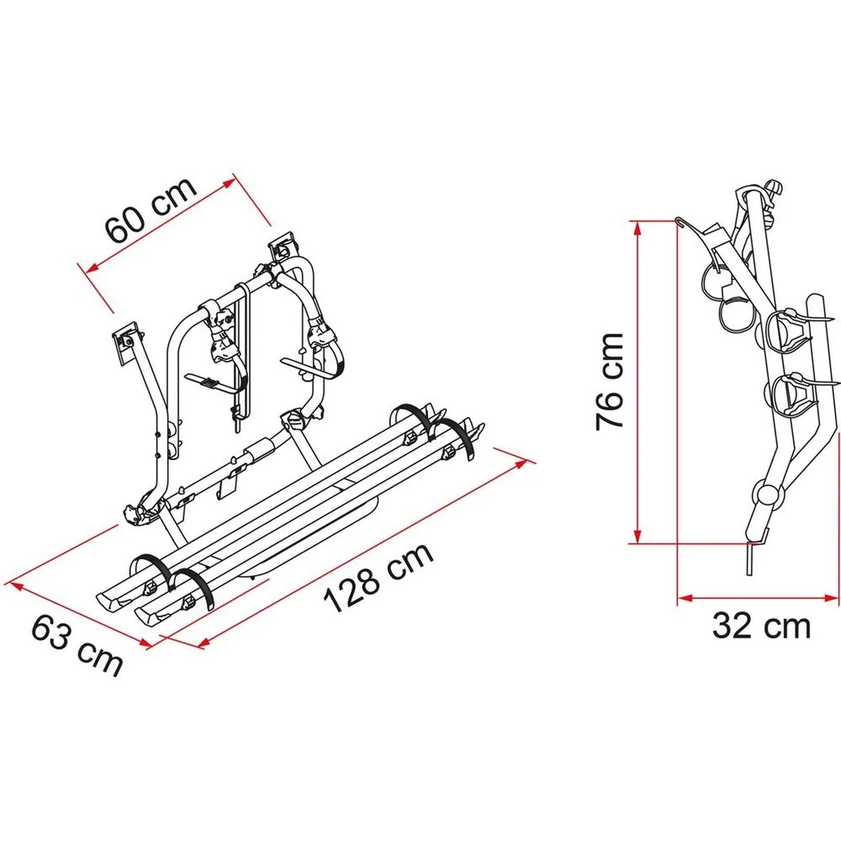 Fiamma Carry-Bike VW T2 (02093B63A) - Image 2