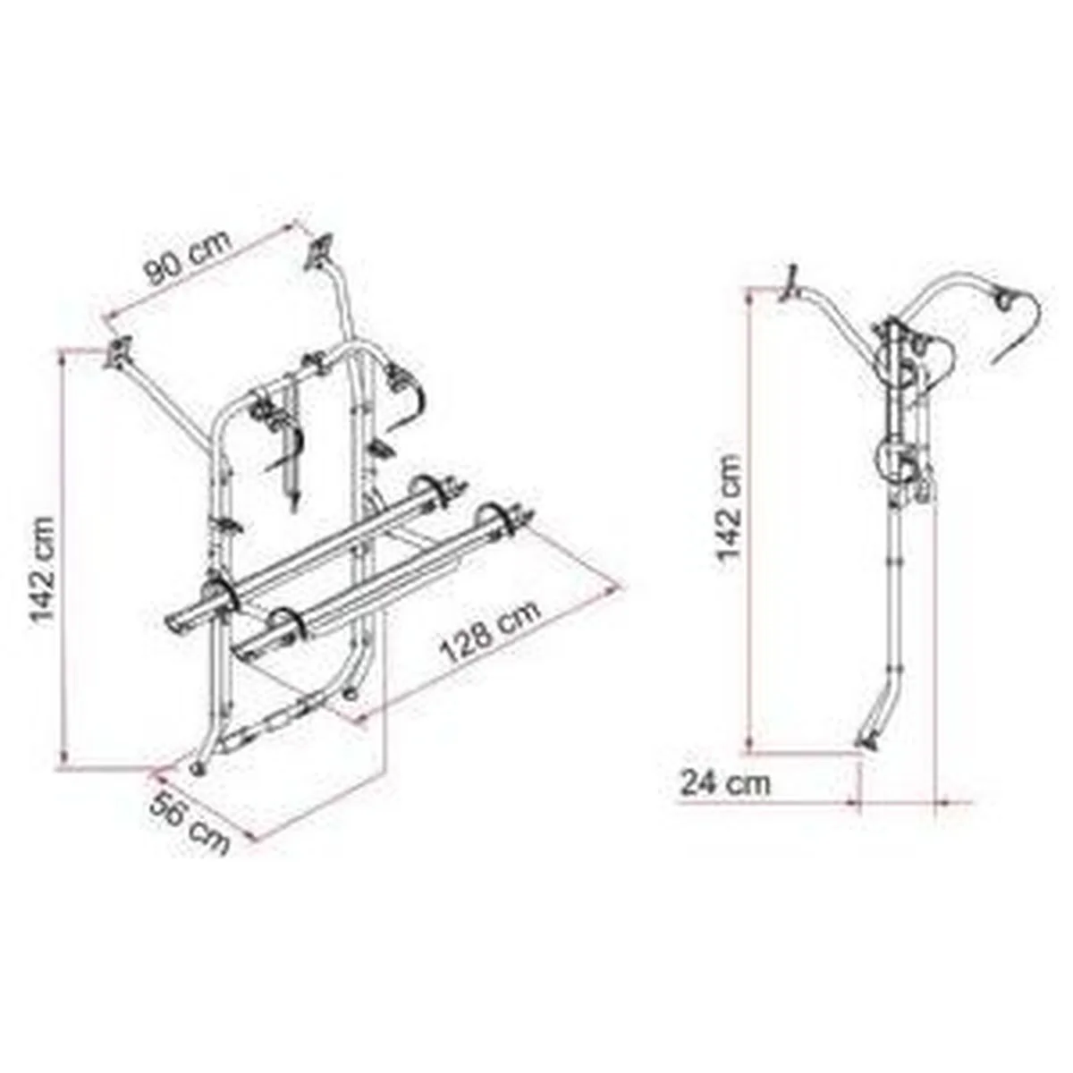 Fiamma Carry-Bike Vw T6 02096-20- - Image 2