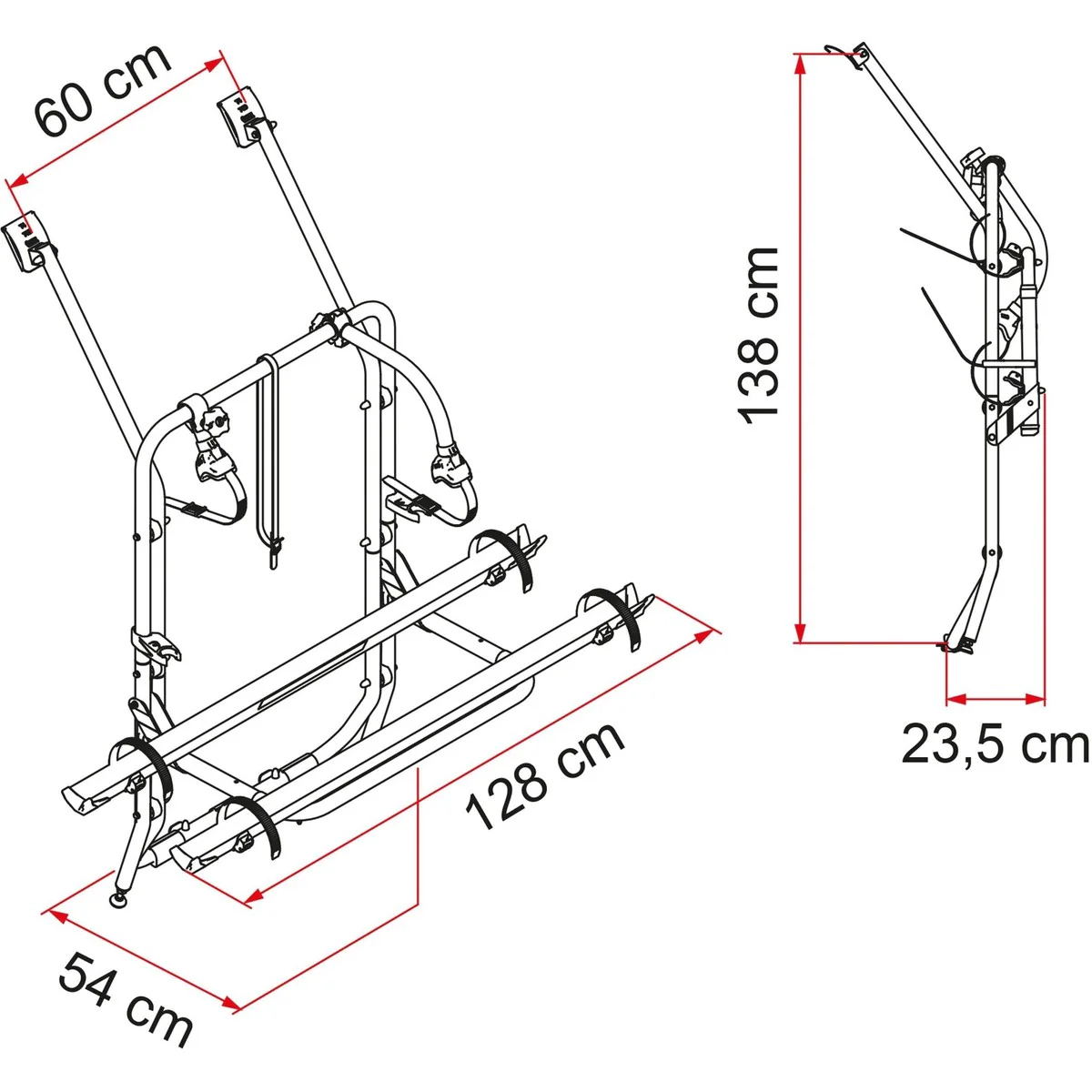 Fiamma Carry-Bike Vwt4 02094-18A - Image 2