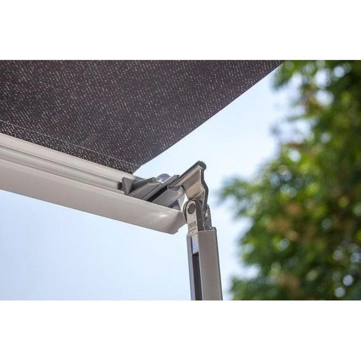 Fiamma F45 S Winch Awning Wind Out 300 Polar White Royal Grey Fabric 06280A01R - Image 17