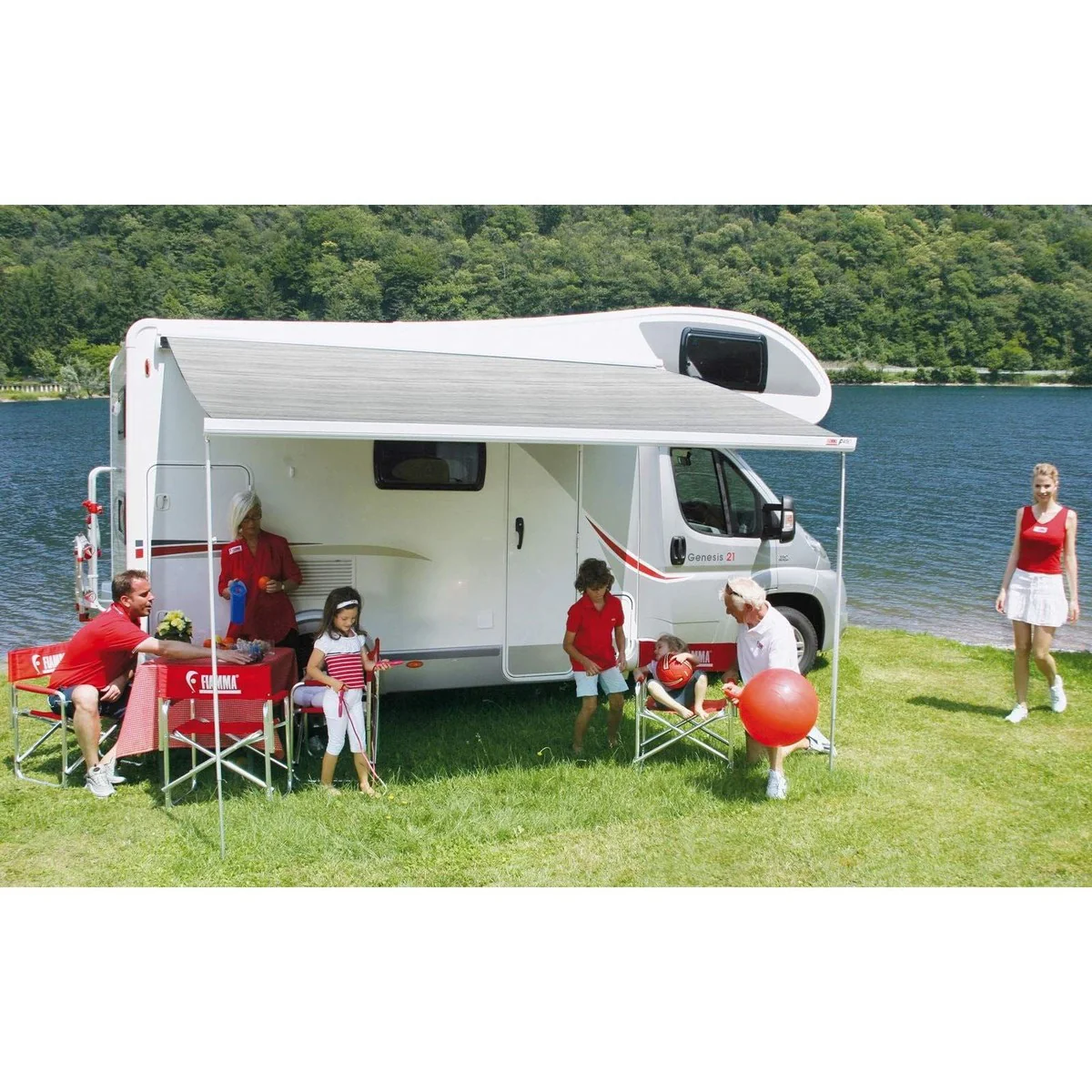 Fiamma F45S Polar White 375M Royal Grey 06280S01R