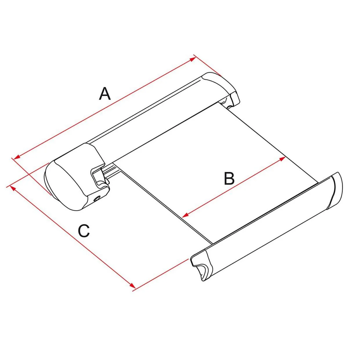 Fiamma F65 Eagle fits Fiat Ducato 319 Awning, Polar White - Image 3