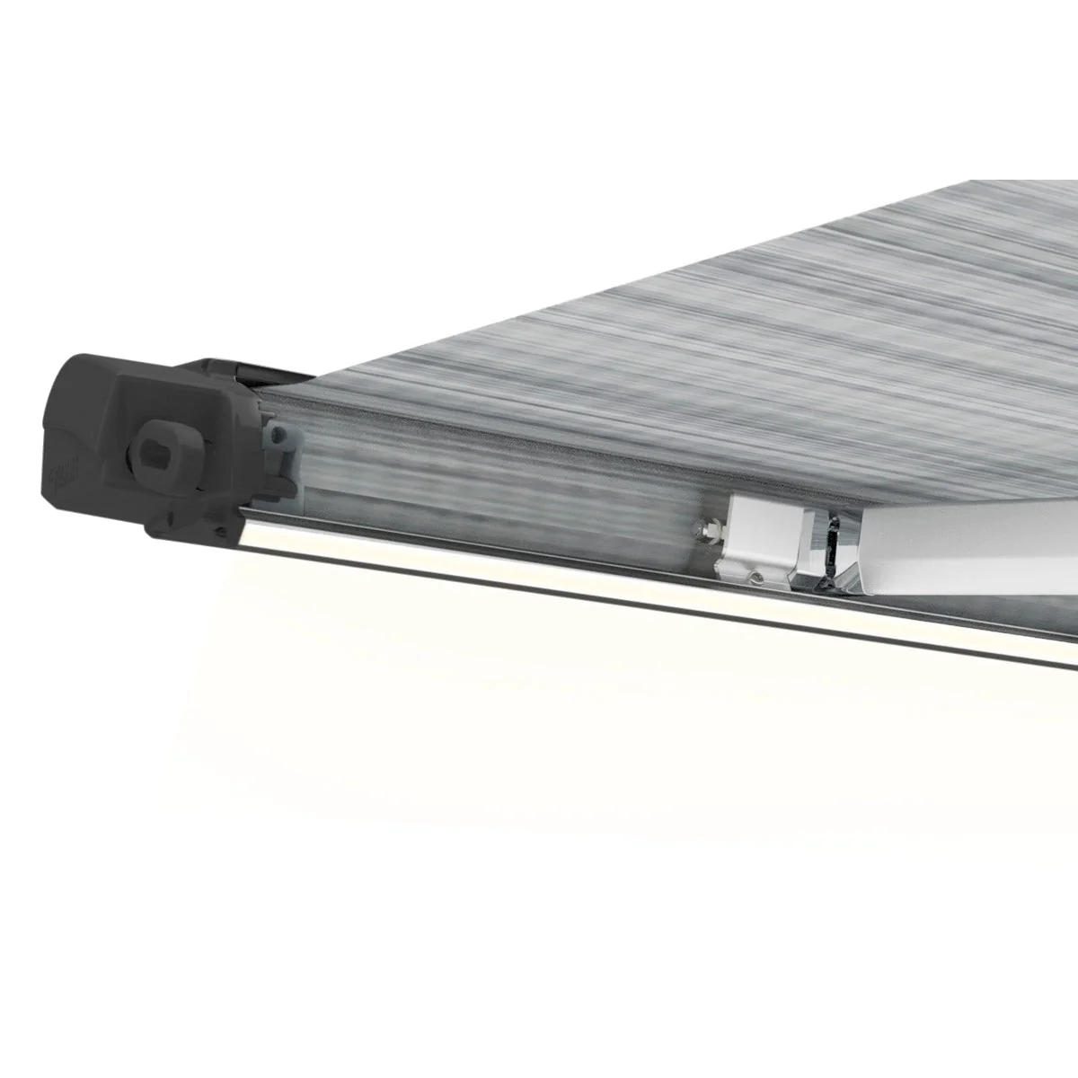 Fiamma F80s 370 Awning Polar White - Royal Grey Fabric (07830D01R) - Image 5