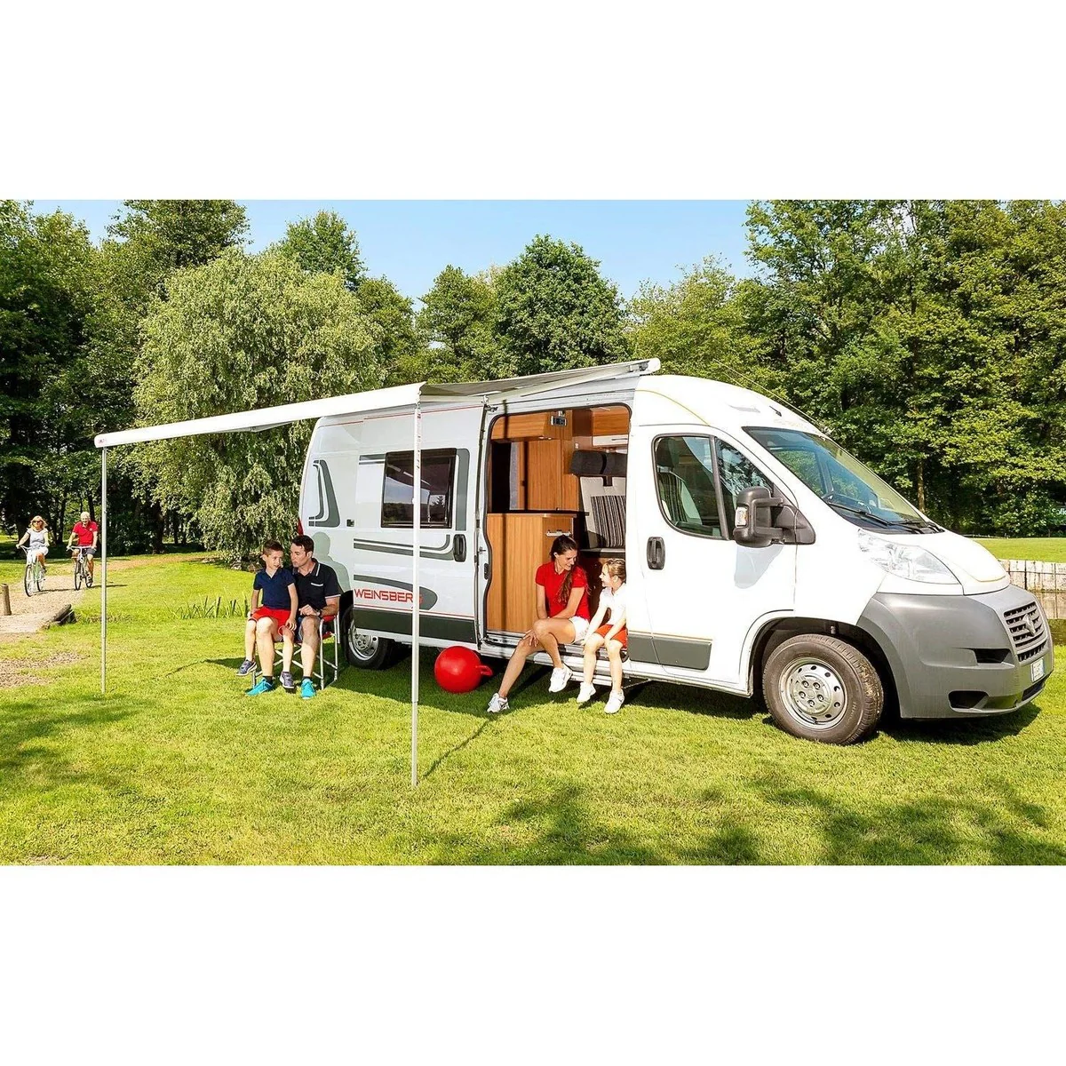 Fiamma F80S Polar White 37M Royal Grey 07830D01R
