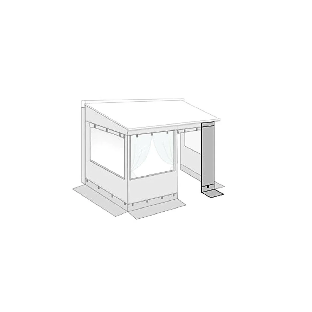 Fiamma Front Panel Light 50 For Privacy Room Light & CS Light XL - Image 2